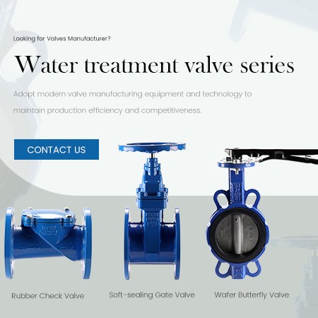 Water treatment valve series