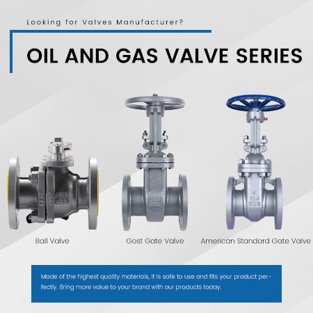 Oil and gas valve series